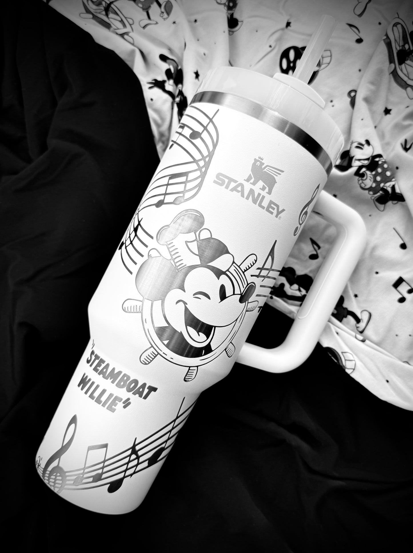 Steamboat Engraved Tumbler