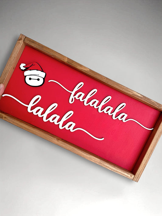 Falala Christmas Sign