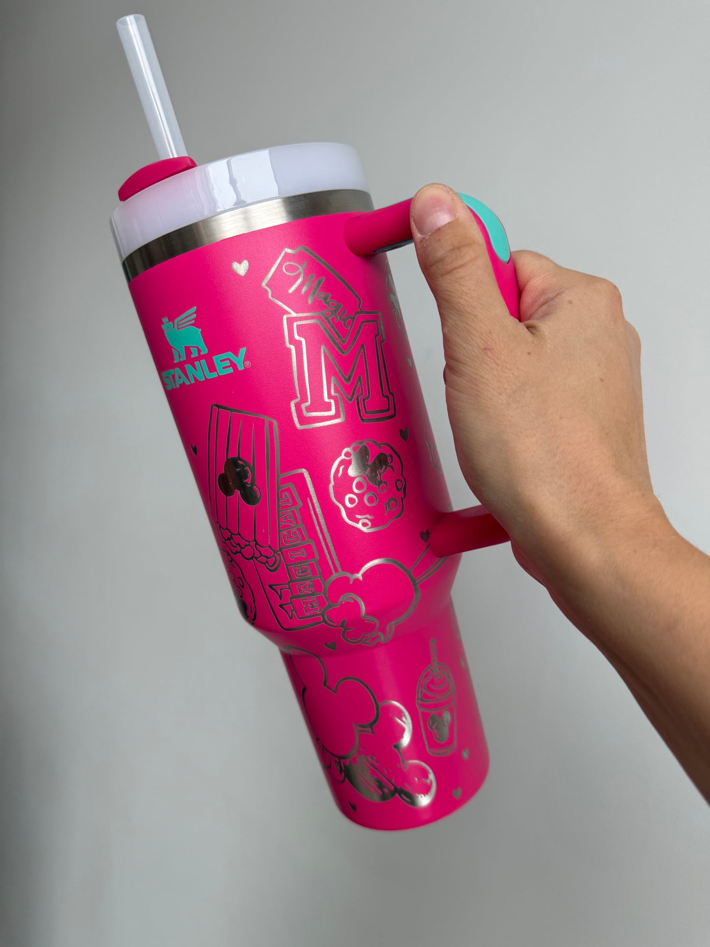 Snacks Engraved 40 Oz Tumbler
