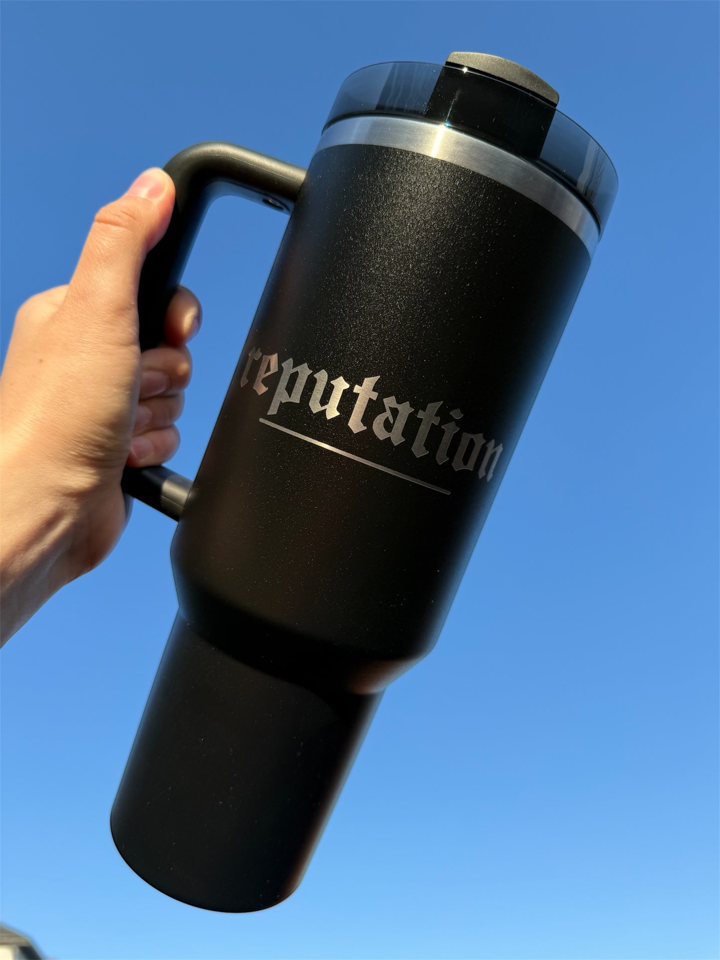 Reputation Engraved Tumbler