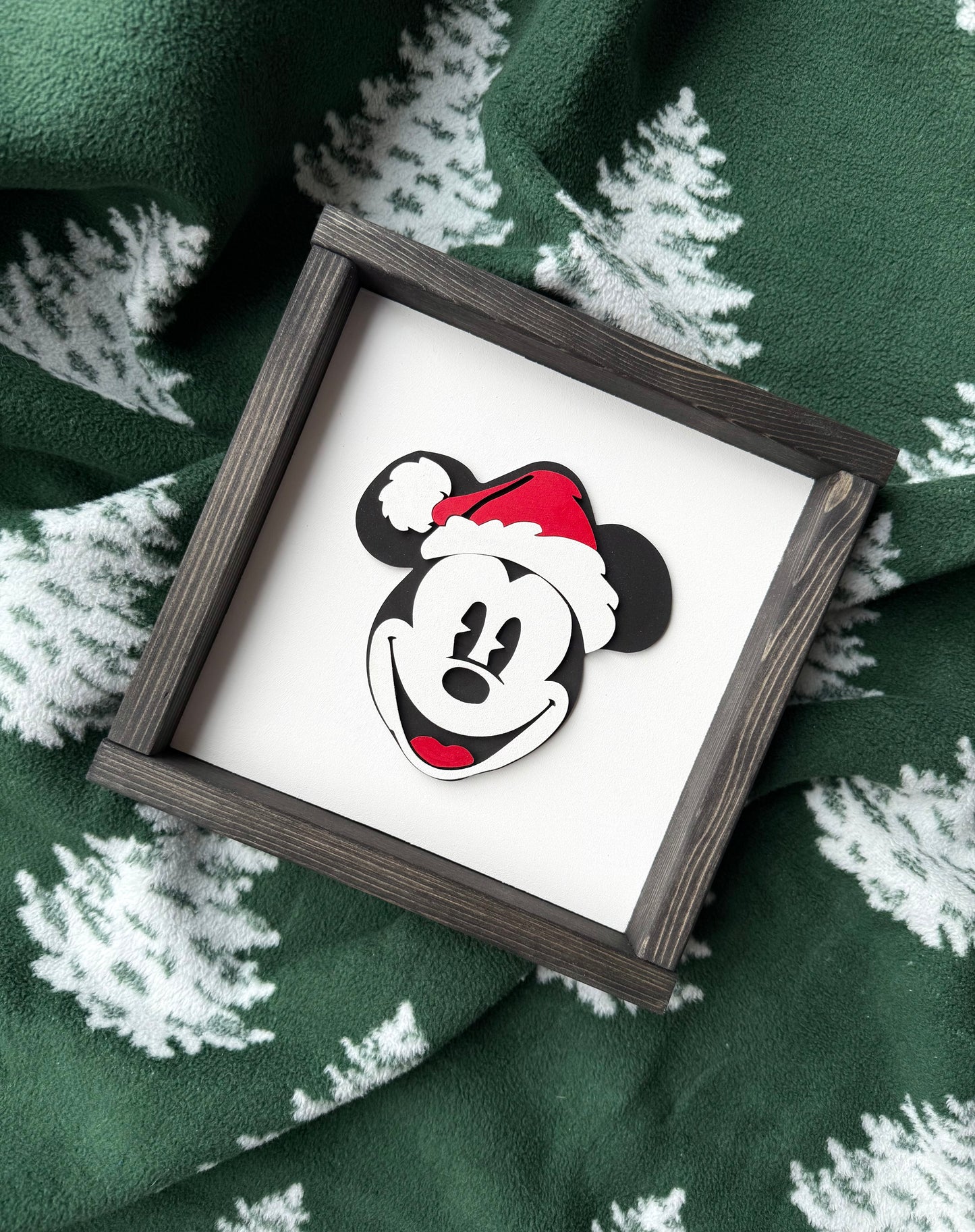 Santa Mouse Sign