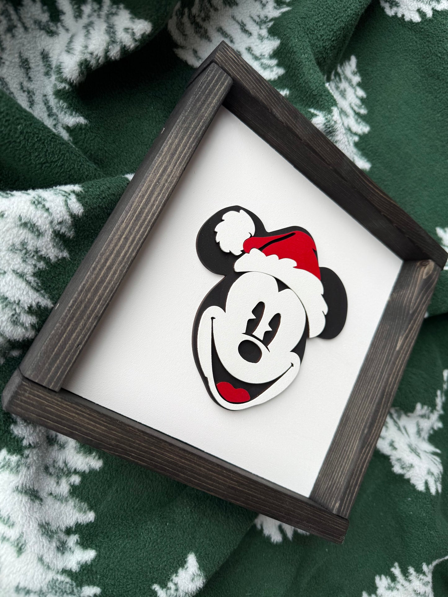 Santa Mouse Sign
