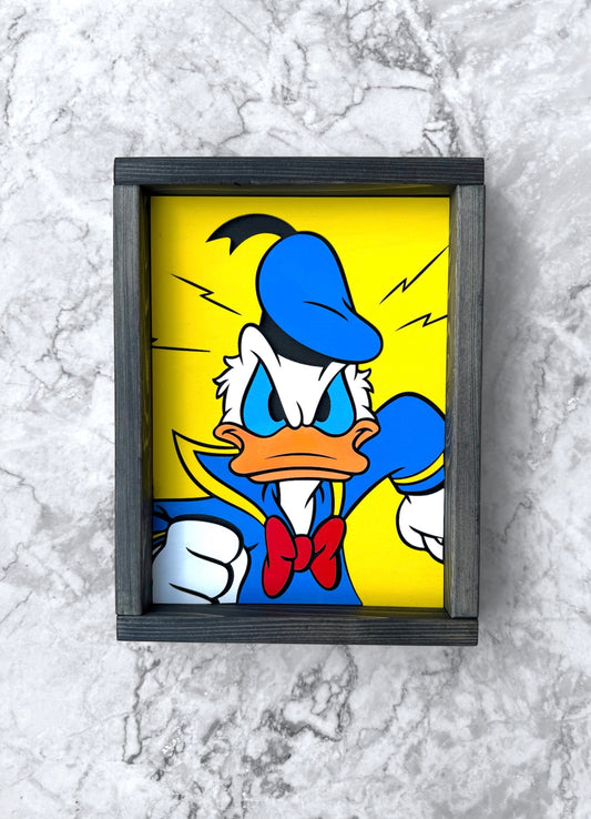 Grumpy Duck Sign