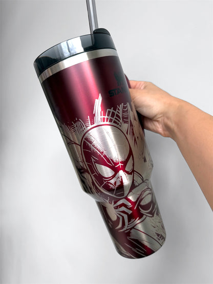 Spider Engraved Tumbler