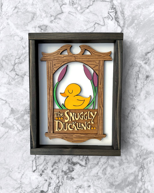 Snuggly Duckling Sign