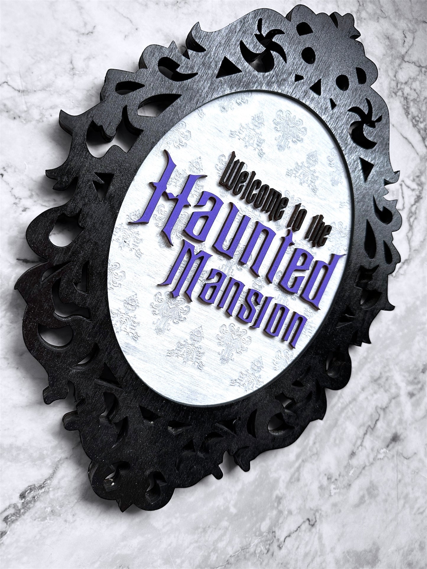 Mansion Welcome Sign
