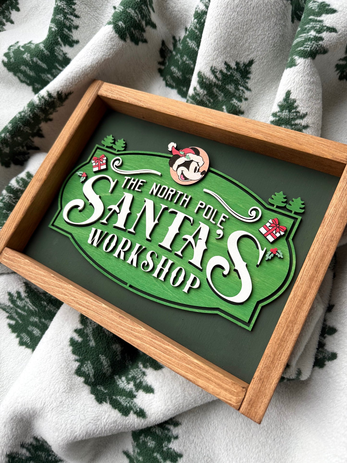 Santa’s Workshop Sign