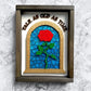 Epoxy Enchanted Rose Sign
