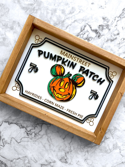 Mainstreet Pumpkin Patch Sign