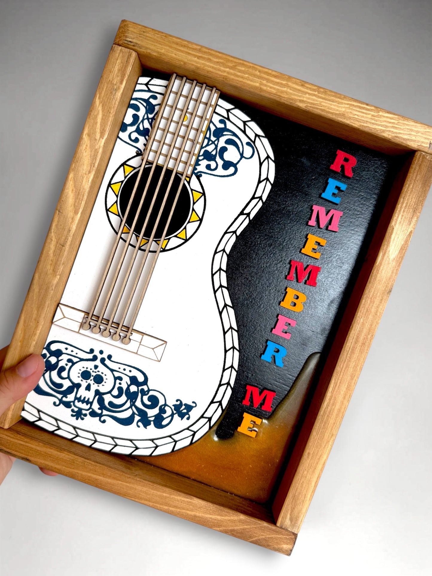 Remember Me Epoxy Sign