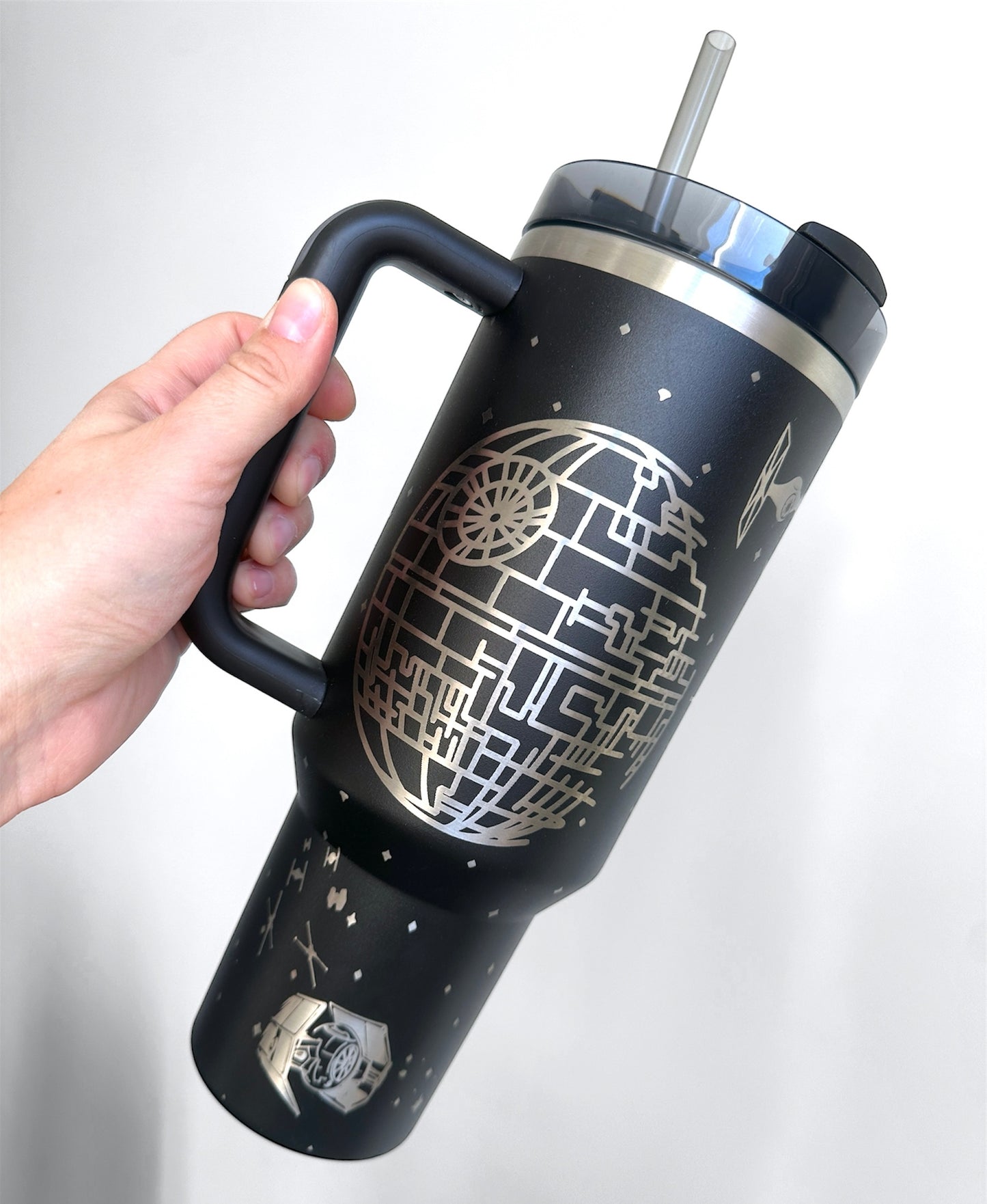 The Dark Side Engraved Tumbler