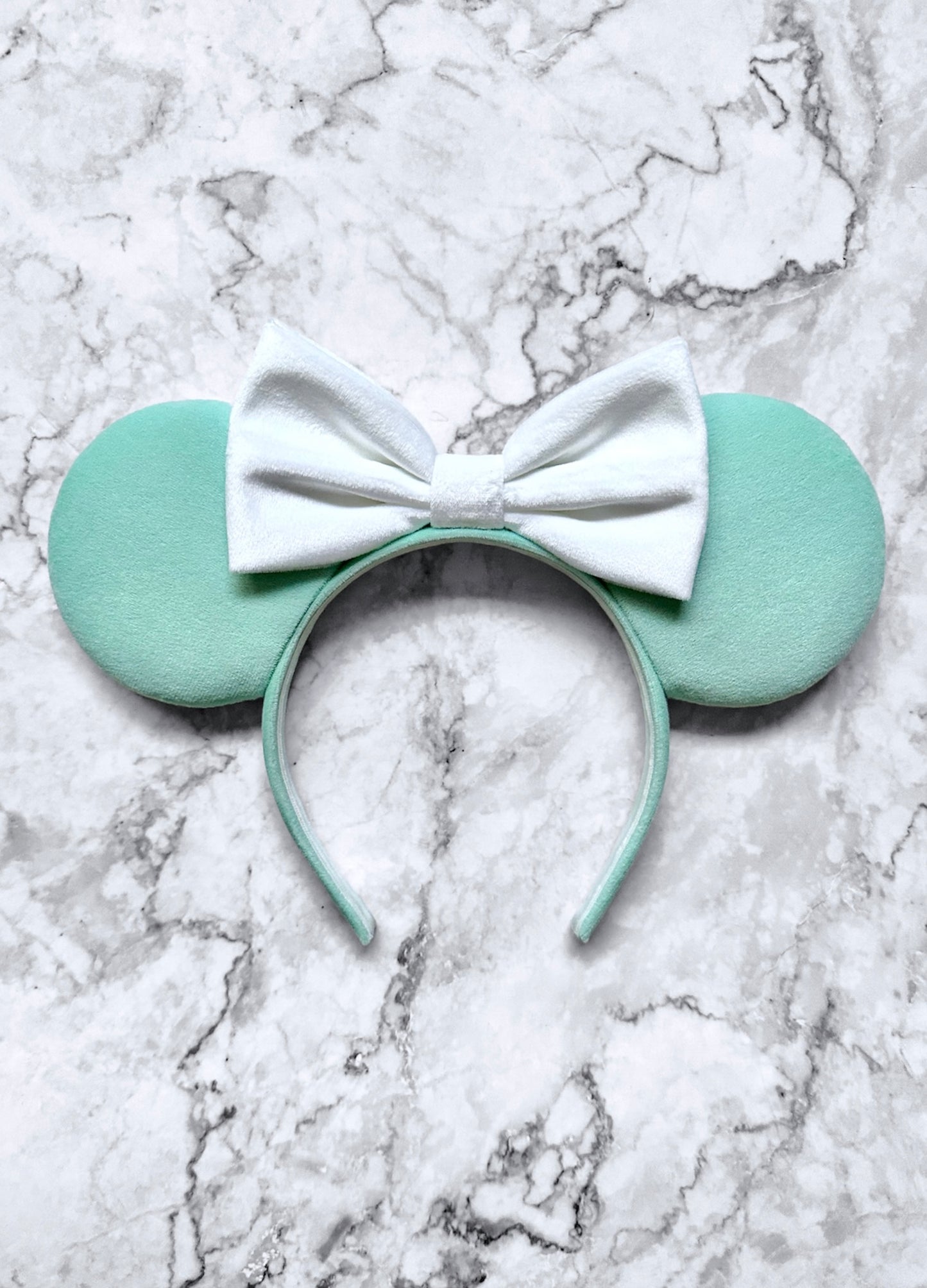 Minnie & Co. Engraved Velvet Mouse Ears