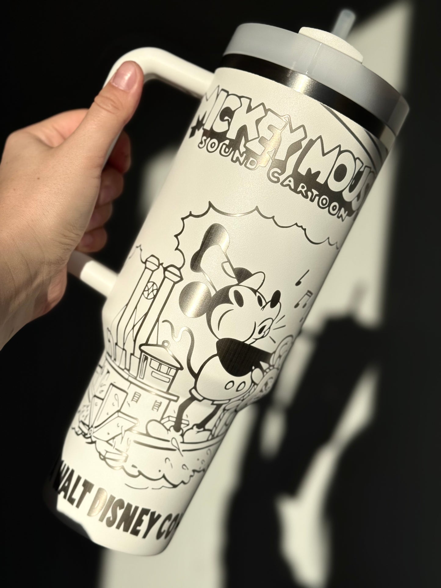 Steamboat Engraved Tumbler