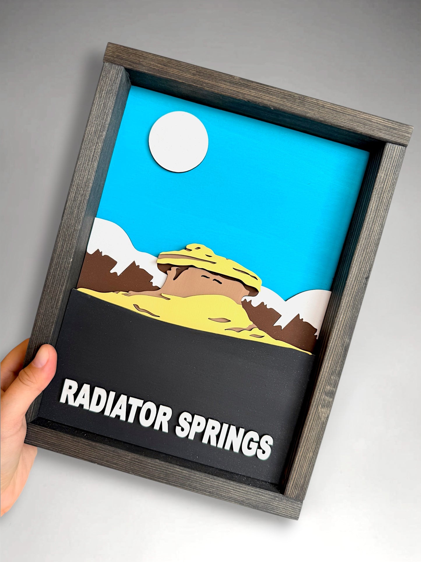 Radiator Springs Sign