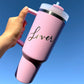Lover Engraved Tumbler