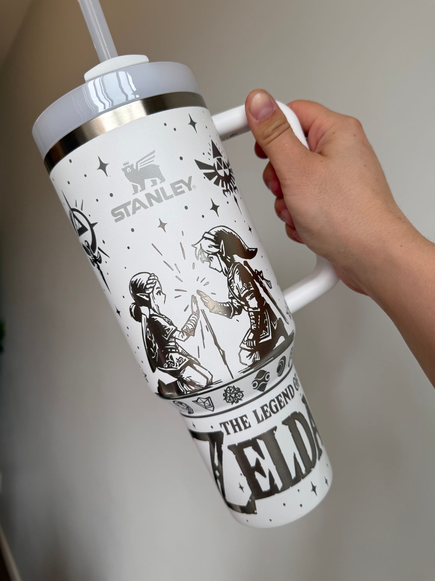 Zelda Engraved Tumbler