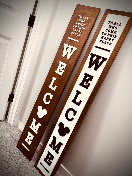 Happy Place Porch Sign