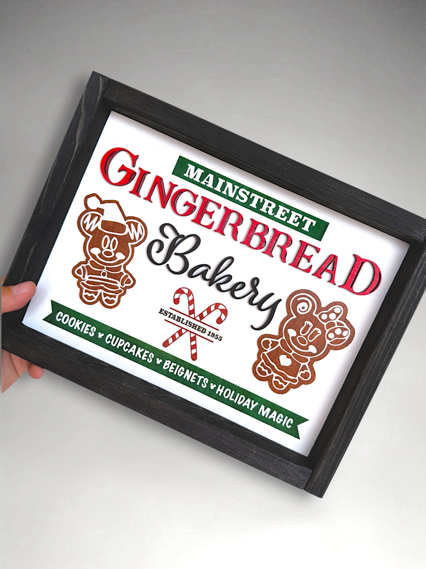 Mainstreet Gingerbread Sign