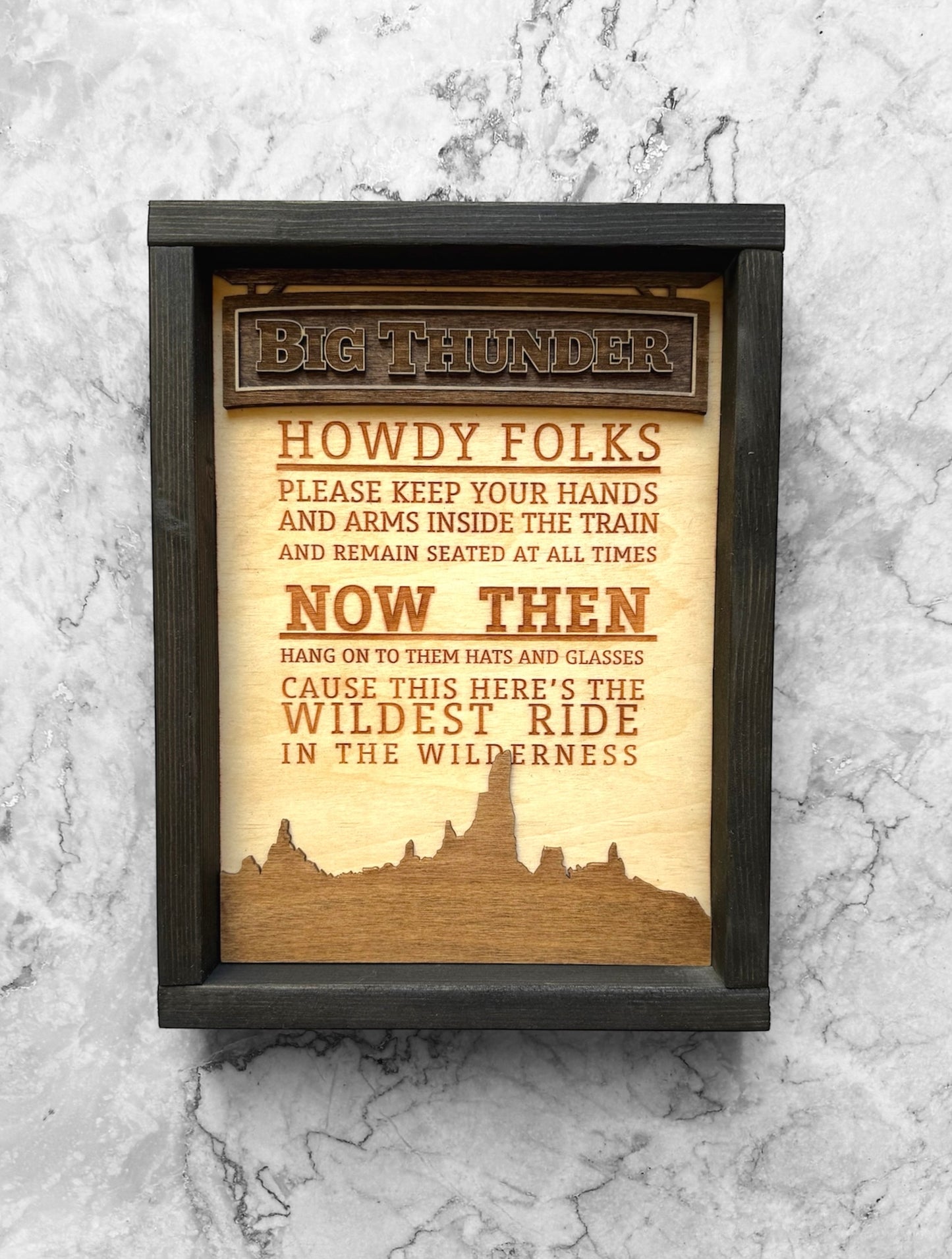 Wildest Ride Sign