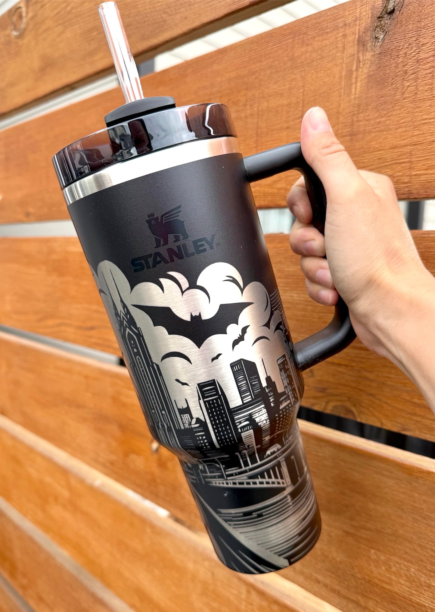 Gobelet gravé Dark Knight