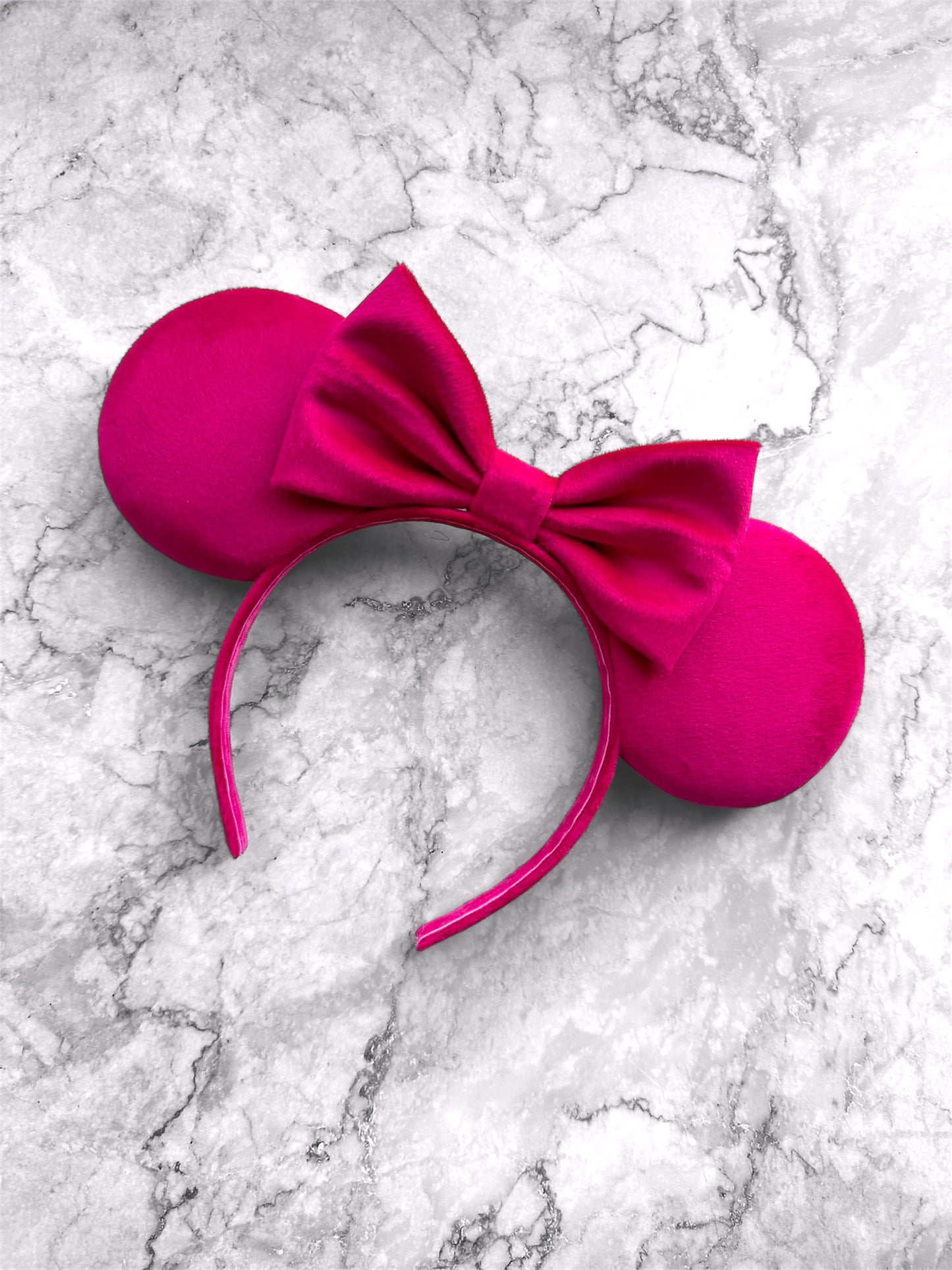 Make It Pink Velvet Mouse Ears