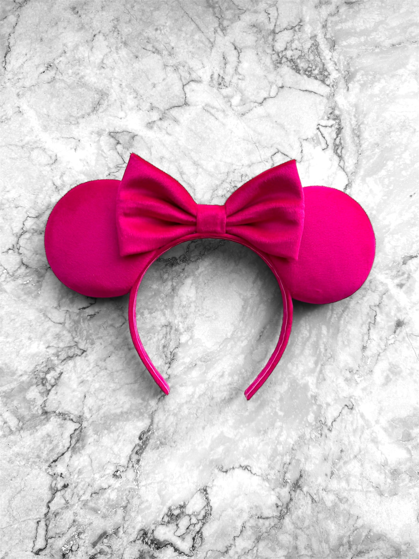 Make It Pink Velvet Mouse Ears