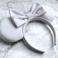white micro velvet mouse ears