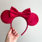 The Queen Of Hearts Velvet Mouse Ears