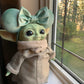 sage micro velvet mouse ears