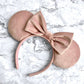 blush micro velvet mouse ears