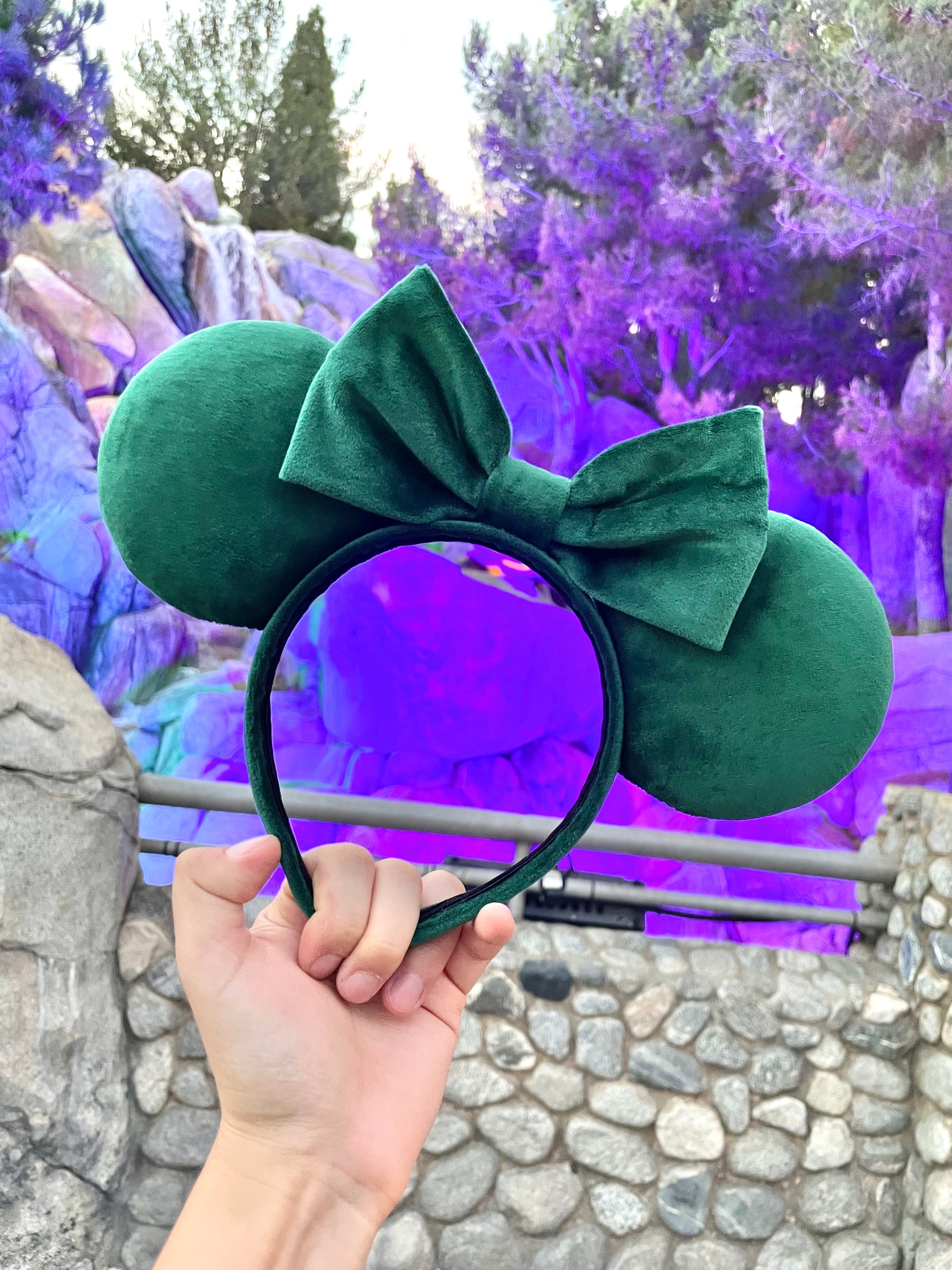 forest micro velvet mouse ears