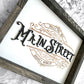 Meet Me On Main Street Sign