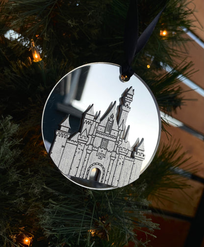 Castle Mirror Ornament