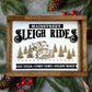 Main Street Sleigh Rides Sign