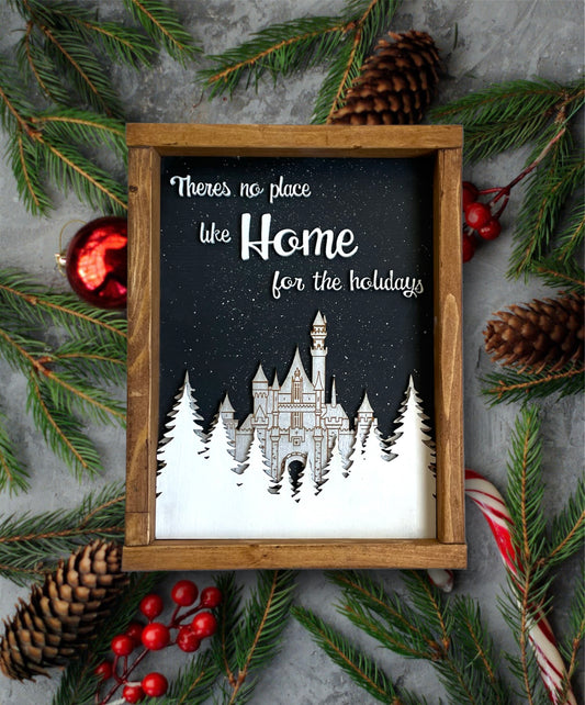 Home For The Holidays Sign