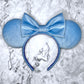 blue micro velvet mouse ears