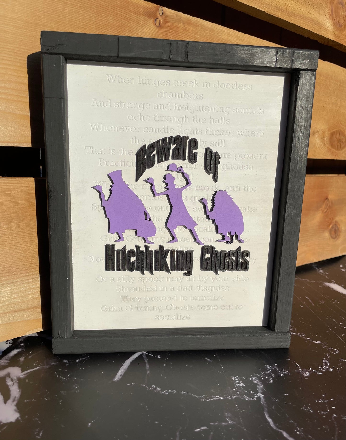Hitchhiking Ghosts Sign