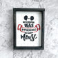 Not Even A Mouse Christmas Sign
