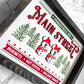 Main Street Snowman Sign