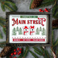 Main Street Snowman Sign