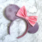 Picking Daisies Engraved Velvet Mouse Ears