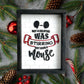 Not Even A Mouse Christmas Sign