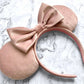 blush micro velvet mouse ears