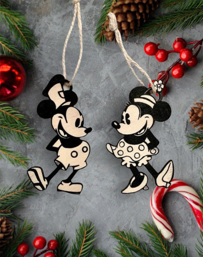 Ornement de Noël Steamboat Mouse