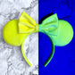 Flounder Neon Fluorescent Mouse Ears