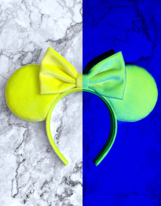 Flounder Neon Fluorescent Mouse Ears