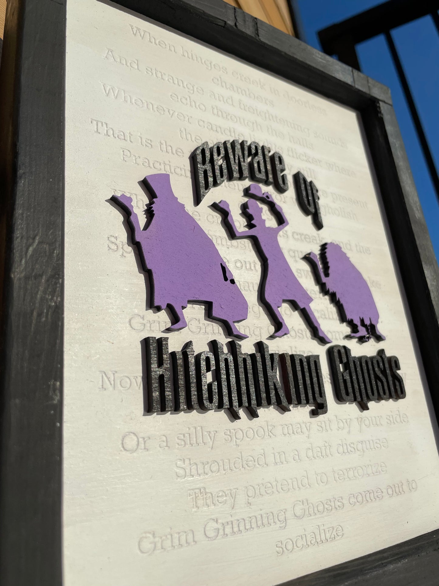 Hitchhiking Ghosts Sign