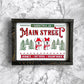 Main Street Snowman Sign