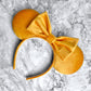 orange micro velvet mouse ears