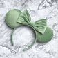 The Child Sage Green Velvet Mouse Ears